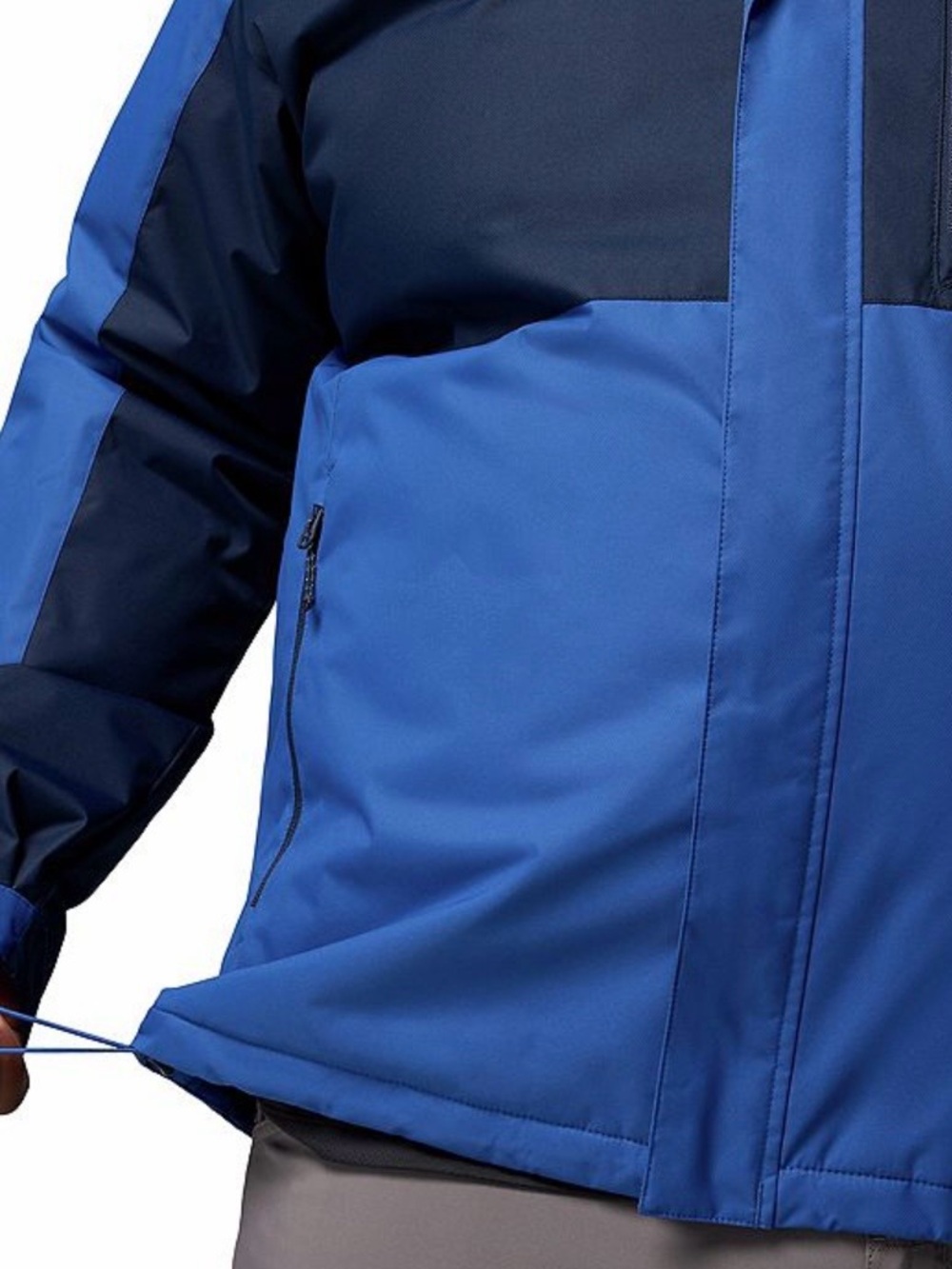 Columbia Jacket Mens 4XL Tipton Peak Ill Insulated Omni-Tech Blue Reflective NWT - Picture 6 of 13